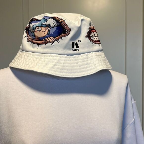 FT NFT T-Shirt & Bucket Hat Bundle-NWOT - Picture 7 of 8